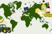 Πώς οι εμπορικές εντάσεις μεταξύ ΕΕ και ΗΠΑ θα επηρεάσουν την επισιτιστική ασφάλεια